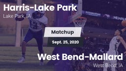 Matchup: Harris-Lake Park vs. West Bend-Mallard  2020