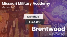 Matchup: Missouri Military Ac vs. Brentwood  2017