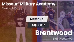 Matchup: Missouri Military Ac vs. Brentwood  2017
