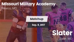 Matchup: Missouri Military Ac vs. Slater  2017