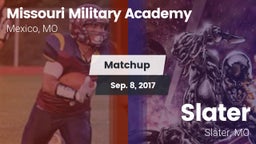 Matchup: Missouri Military Ac vs. Slater  2017