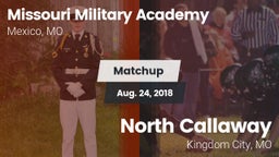 Matchup: Missouri Military Ac vs. North Callaway  2018