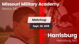 Matchup: Missouri Military Ac vs. Harrisburg  2018
