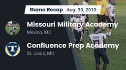 Recap: Missouri Military Academy  vs. Confluence Prep Academy  2019