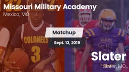 Matchup: Missouri Military Ac vs. Slater  2019