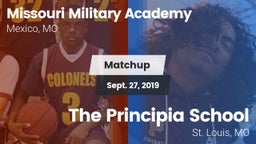 Matchup: Missouri Military Ac vs. The Principia School 2019