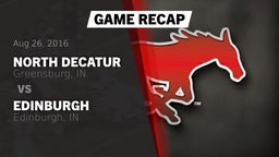 Recap: North Decatur  vs. Edinburgh  2016