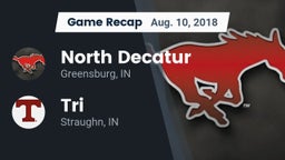 Recap: North Decatur  vs. Tri  2018
