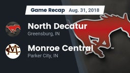 Recap: North Decatur  vs. Monroe Central  2018