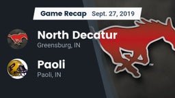 Recap: North Decatur  vs. Paoli  2019