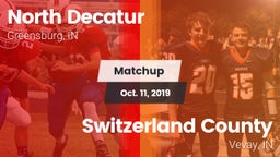 Matchup: North Decatur vs. Switzerland County  2019