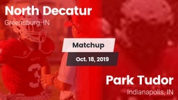 Matchup: North Decatur vs. Park Tudor  2019