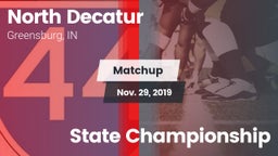 Matchup: North Decatur vs. State Championship 2019