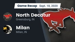 Recap: North Decatur  vs. Milan  2020