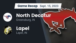 Recap: North Decatur  vs. Lapel  2023