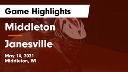 Middleton  vs Janesville Game Highlights - May 14, 2021