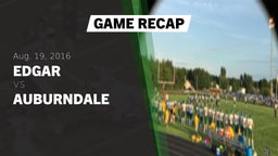 Recap: Edgar  vs. Auburndale  2016