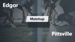 Matchup: Edgar vs. Pittsville  2016