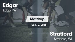 Matchup: Edgar vs. Stratford  2016