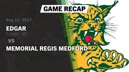 Recap: Edgar  vs. Memorial Regis Medford 2017