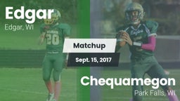 Matchup: Edgar vs. Chequamegon  2017