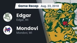 Recap: Edgar  vs. Mondovi  2018