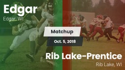 Matchup: Edgar vs. Rib Lake-Prentice  2018