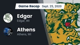 Recap: Edgar  vs. Athens  2020
