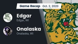 Recap: Edgar  vs. Onalaska  2020