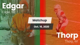 Matchup: Edgar vs. Thorp  2020