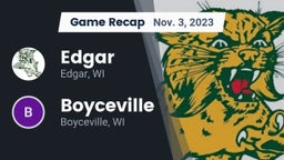 Recap: Edgar  vs. Boyceville  2023