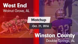 Matchup: West End vs. Winston County  2016