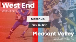 Matchup: West End vs. Pleasant Valley  2017