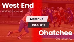 Matchup: West End vs. Ohatchee  2018