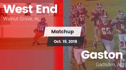 Matchup: West End vs. Gaston  2018