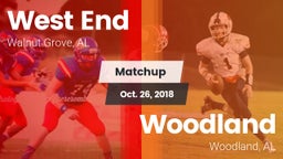 Matchup: West End vs. Woodland  2018