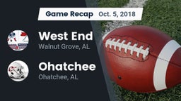 Recap: West End  vs. Ohatchee  2018
