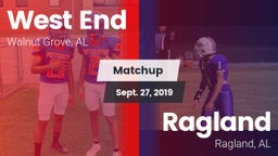 Matchup: West End vs. Ragland  2019