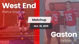 Matchup: West End vs. Gaston  2019