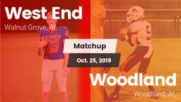 Matchup: West End vs. Woodland  2019