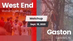 Matchup: West End vs. Gaston  2020