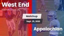 Matchup: West End vs. Appalachian  2020