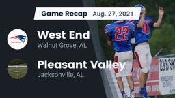 Recap: West End  vs. Pleasant Valley  2021