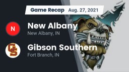 Recap: New Albany  vs. Gibson Southern  2021