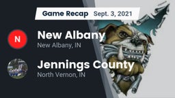 Recap: New Albany  vs. Jennings County  2021