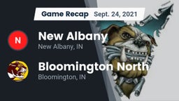Recap: New Albany  vs. Bloomington North  2021