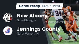 Recap: New Albany  vs. Jennings County  2023