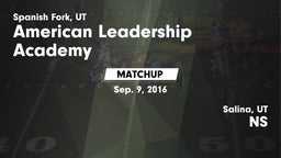 Matchup: American Leadership  vs. NS  2016