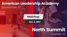 Matchup: American Leadership  vs. North Summit  2017
