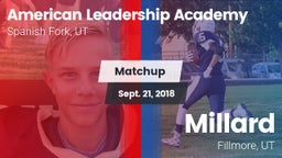 Matchup: American Leadership  vs. Millard  2018